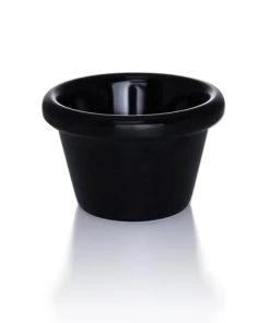 Best Sale 💯 Bars Smooth Melamine Ramekin - 12/pack - 1 ½ Oz ❤️ -Outlet Bars Store 1 5 oz ramekin plain black 800x