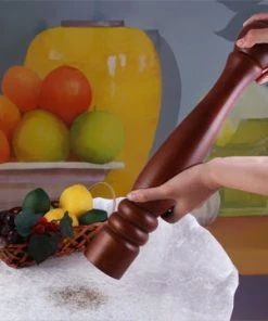 Best Pirce ❤️ Bars Wooden Pepper Mill - 18 Inch ❤️