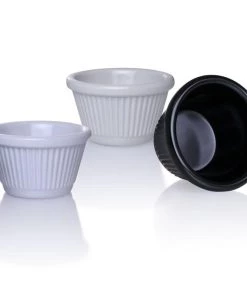Flash Sale 😀 Bars Fluted Melamine Ramekin - 12/pack - 2oz 😀