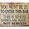 Flash Sale 🛒 Bars 21 To Enter - Kolorcoat™ Wood Bar Sign - Tavern Shaped 👍 1 Flash Sale 🛒 Bars 21 To Enter - Kolorcoat™ Wood Bar Sign - Tavern Shaped 👍 -Outlet Bars Store 21 to enter tavern wood sign1a 800x