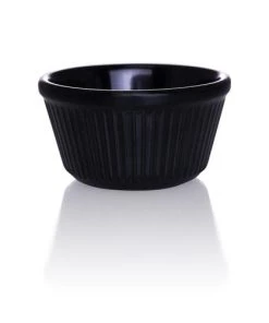 Top 10 💯 Bars Fluted Melamine Ramekin - 12/pack - 3oz 😀 -Outlet Bars Store 3 ramekin black 800x