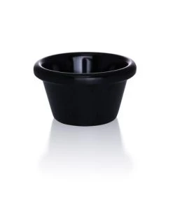 Buy 🌟 Bars Smooth Melamine Ramekin - 12/pack - 3oz 🎉 -Outlet Bars Store 3oz ramekin plain sauce cup black 800x