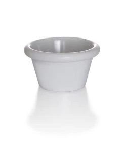 Buy 🌟 Bars Smooth Melamine Ramekin - 12/pack - 3oz 🎉 -Outlet Bars Store 3oz ramekin plain sauce cup bone 800x