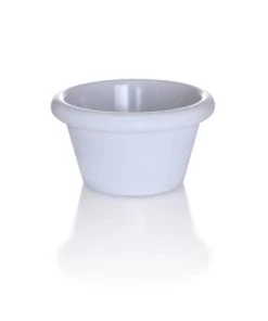 Buy 🌟 Bars Smooth Melamine Ramekin - 12/pack - 3oz 🎉 -Outlet Bars Store 3oz ramekin plain sauce cup white 800x