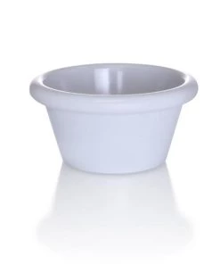 New 😍 Bars Melamine Ramekin, Smooth - 12/pack - 4oz 😉 -Outlet Bars Store 4oz plain ramekin style white color 800x
