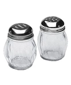 Budget 🧨 Bars 6 Oz Glass Swirl Shaker W/ Metal Top 😀