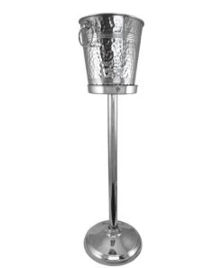 Best Pirce 💯 Bars Stainless Steel 🔨 Hammered Ice Bucket And Stand (Sold Separately) ⌛