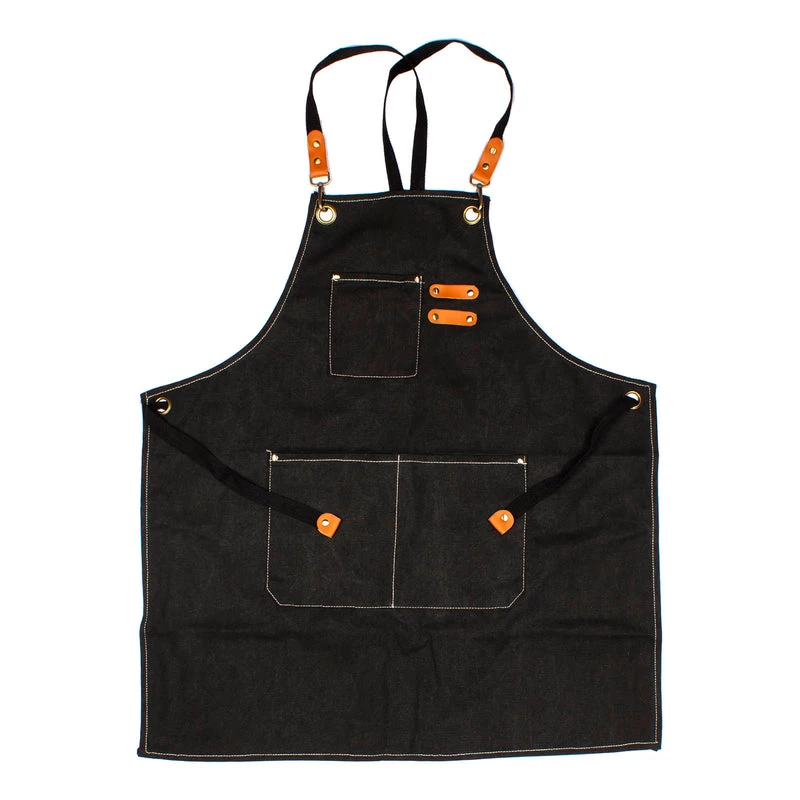 Outlet 🔔 Bars BarConic® Black Canvas Apron W/ Adjustable Straps 🛒 3 Outlet 🔔 Bars BarConic® Black Canvas Apron W/ Adjustable Straps 🛒