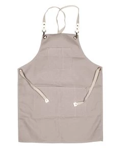 Deals 🔔 Bars BarConic® Grey Canvas Apron W/ Adjustable Straps ⭐