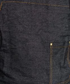 Best deal 🔔 Bars BarConic® Black Denim Apron W/ Adjustable Straps 🧨 -Outlet Bars Store Barconic dark grey canvas apron scene2 fixed final 800x