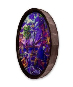 Top 10 🤩 Bars Wood Barrel Top Sign/Clock -Tiki Drink ✔️ 11 Top 10 🤩 Bars Wood Barrel Top Sign/Clock -Tiki Drink ✔️ -Outlet Bars Store BarrelTop SideAngledView BT KC BARR CB DRNK 800x