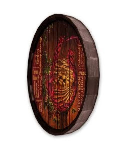 Promo ⌛ Bars Barrel Top Tavern Sign - Vino 👍 -Outlet Bars Store BarrelTop SideAngledView BT KC BARR SIGN VIN 800x