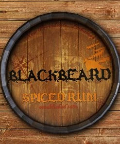 Buy 🛒 Bars Barrel Top Tavern Sign - Blackbeard 🤩 -Outlet Bars Store BarrelTop StraightFlatView BT KC BARR SIGN BB 800x