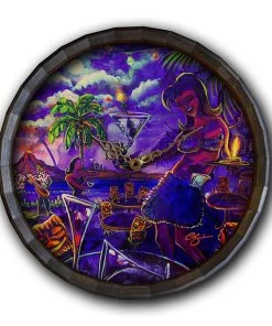 Top 10 🤩 Bars Wood Barrel Top Sign/Clock -Tiki Drink ✔️ 10 Top 10 🤩 Bars Wood Barrel Top Sign/Clock -Tiki Drink ✔️ -Outlet Bars Store BarrelTop StraightFlatView 0001 T KC BARR CB DRNKwithClock 800x