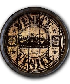 Best Pirce 🛒 Bars Barrel Top Tavern Sign - Venice Stamp 🧨