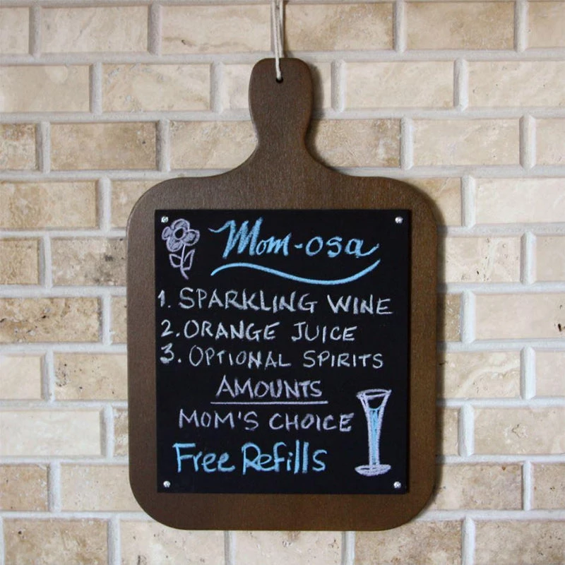 Brand new ๐ Bars STAINED WOOD PLAQUE MENU - CUTTING BOARD SHAPED CHALKBOARD ๐ 4 Brand new ๐ Bars STAINED WOOD PLAQUE MENU - CUTTING BOARD SHAPED CHALKBOARD ๐ - Image 2