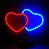 Brand new 🔔 Bars Neon Sign - Double Hearts 🌟 -Outlet Bars Store Hearts 800x