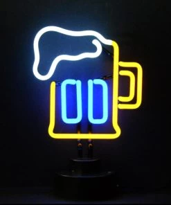 Cheap 😀 Bars Beer Mug Neon Sign 😀