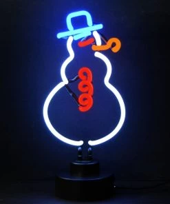 New ❤️ Bars Snowman Neon Sign 😉
