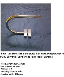 Budget 👏 Bars SERVISTALL #180 - WAITRESS STALL SINGLE ARM - COLOR OPTIONS ⌛ -Outlet Bars Store ServiStall 1 800x