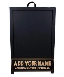 Discount 🥰 Bars "ADD YOUR NAME" A-Frame Sidewalk Chalkboard Sign – Double Sided - Wood Finish Options - Design 3 😉 9 Discount 🥰 Bars "ADD YOUR NAME" A-Frame Sidewalk Chalkboard Sign – Double Sided - Wood Finish Options - Design 3 😉 -Outlet Bars Store a frame sign with blk ayn board front 800x