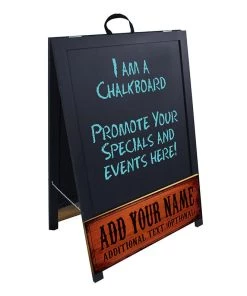 Wholesale 𧨠Bars "ADD YOUR NAME" A-Frame Sidewalk Chalkboard Sign β Double Sided - Wood Finish Options - Design 2 π 11 Wholesale 𧨠Bars "ADD YOUR NAME" A-Frame Sidewalk Chalkboard Sign β Double Sided - Wood Finish Options - Design 2 π -Outlet Bars Store a frame sign with stn ayn board angle 800x