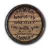 Deals 🤩 Bars Home Is... Custom Wood Barrel Top Sign 😍 -Outlet Bars Store add your name home is rustic barrel top web bfb2e72f 9f82 447b bae7 ba416a5d407d 800x