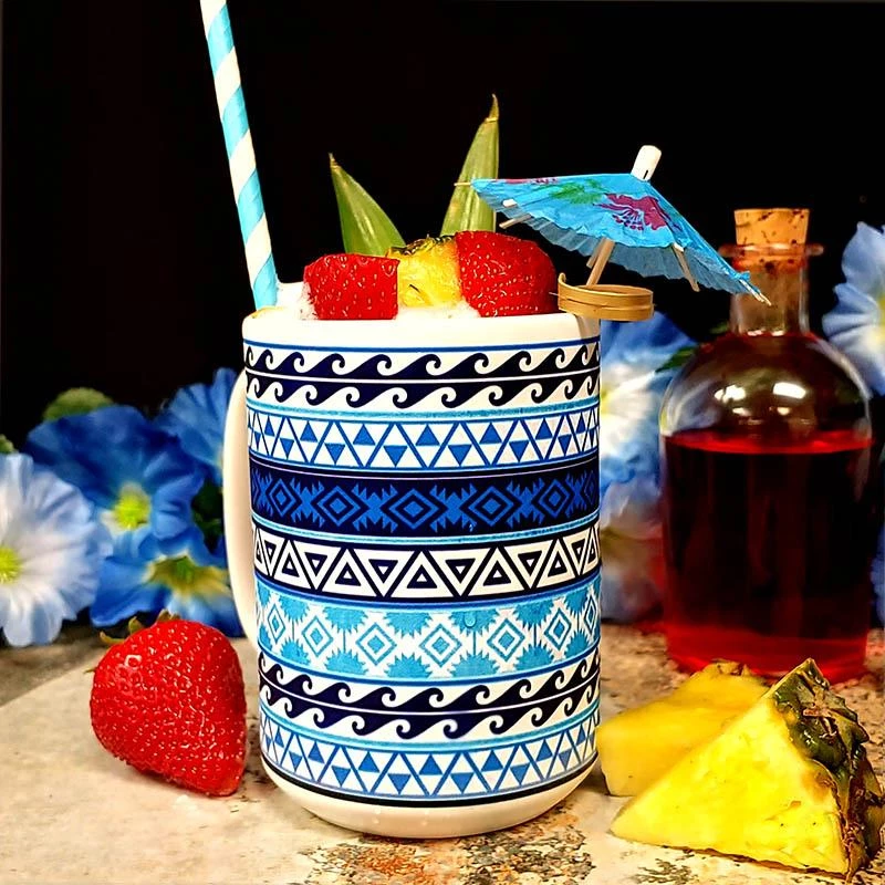 Top 10 ๐ Bars Ceramic Mugs - Aztec Pattern - Color Variants - 15 Oz ๐ 5 Top 10 ๐ Bars Ceramic Mugs - Aztec Pattern - Color Variants - 15 Oz ๐ - Image 3