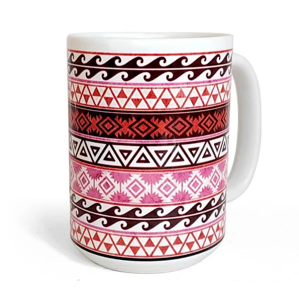 Top 10 ๐ Bars Ceramic Mugs - Aztec Pattern - Color Variants - 15 Oz ๐ 9 Top 10 ๐ Bars Ceramic Mugs - Aztec Pattern - Color Variants - 15 Oz ๐ - Image 7