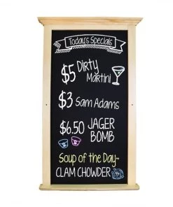 Discount 😍 Bars Wall Chalkboard With Crown Molding 🎁