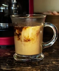 Top 10 👍 Bars 14 Ounce - BarConic® Glass Coffee Cup 🛒 -Outlet Bars Store barconic coffee scene2 800x