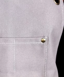 Deals 🔔 Bars BarConic® Grey Canvas Apron W/ Adjustable Straps ⭐ -Outlet Bars Store barconic grey canvas apron scene2 fixed final 800x