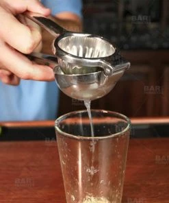 Wholesale ⭐ Bars BarConic® Handheld Citrus Press – Stainless Steel 🎉 -Outlet Bars Store barconic stainless steel juice squeezer 800x