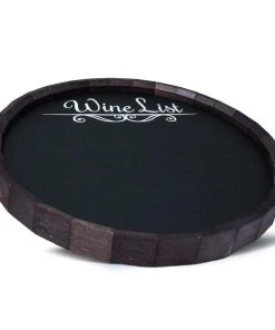 Promo ⭐ Bars Chalkboard Barrel Top Tavern Signs - Bar & Menu 🎁 -Outlet Bars Store barr chalk winelist chalk barrel top bar sign 800x