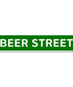 Deals 😍 Bars Kolorcoat™ Metal Bar Sign - Street Signs ⌛ -Outlet Bars Store beer street 2 800x