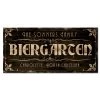 Outlet 🤩 Bars BIERGARTEN - CUSTOMIZABLE Large Vintage Wooden Bar Sign - 11 3/4" X 23 3/4" ⌛ -Outlet Bars Store biergarten large wood plank sign 800 800x
