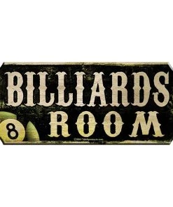 Coupon 🎁 Bars Billiards Room – Wood Plaque Kolorcoat™ Bar Sign ✔️