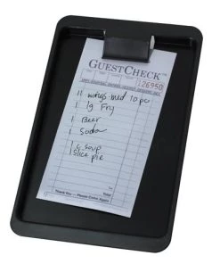 Discount 😍 Bars Tip Tray And Check Presenter - Black Plastic 🎁 -Outlet Bars Store black plastic tip tray 500 800x