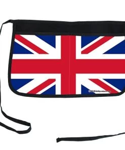 New ⭐ Bars Two-Pocket Kolorcoat™ Server Apron - Flags Of The World 👍 -Outlet Bars Store british flag 2 pocket waitress apron 800x