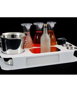 Brand new 🌟 Bars Rectangle Bottle Service Tray ⌛ -Outlet Bars Store bs 1224s nc white 001 2 800x