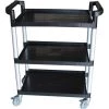Best Pirce 👏 Bars BarConic® 3 Tier Bus Cart- Black Plastic 🌟 -Outlet Bars Store bus cart 3 tiered black 1 1 800x