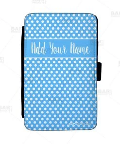 Top 10 🔥 Bars ADD YOUR NAME - Blue Polka Dots Guest Check Pad Holder 😉 -Outlet Bars Store check holder front ayn polka bpc 800x