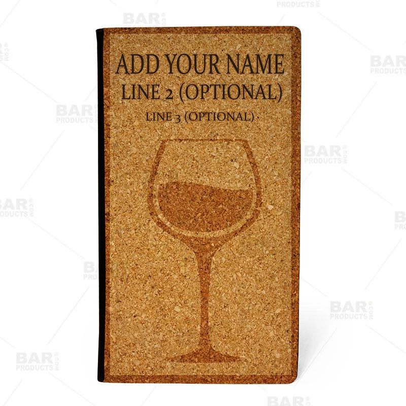 Promo π Bars ADD YOUR NAME - Wine Cork Check Presenter β 6 Promo π Bars ADD YOUR NAME - Wine Cork Check Presenter β - Image 4