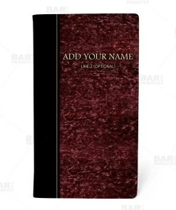 Promo ✔️ Bars ADD YOUR NAME - Crushed Velvet Check Presenter 💯 -Outlet Bars Store check presenter crushed velvet front 800x