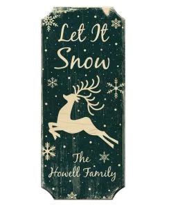 Best Sale 👏 Bars Let It Snow - CUSTOMIZABLE Wood 🎄 Christmas Sign - Color Options 🛒