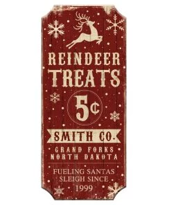 Deals 🎉 Bars Reindeer Treats - CUSTOMIZABLE Wood 🎄 Christmas Sign 🧨
