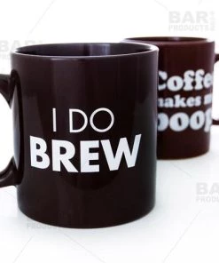 Outlet 🔔 Bars I Do Brew Coffee Mug (22oz) 🧨 -Outlet Bars Store cm idb22 bpc2 800x