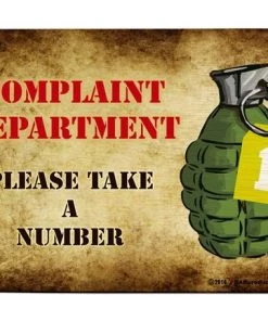 Best Pirce 🌟 Bars Complaint Department Wood Bar Sign ⭐