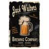 Best Sale 🛒 Bars Vintage Metal Bar Sign - 12" X 18" - CUSTOMIZABLE Brewing Company (Black) 🔔 -Outlet Bars Store custom metal bar sign vintage brewing 1 800x