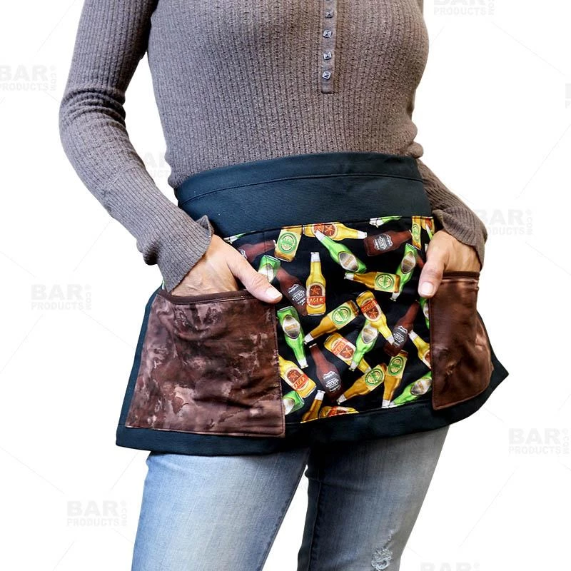 Best deal 🧨 Bars Beer Pattern Designer Apron With 5 Compartments 😍 5 Best deal 🧨 Bars Beer Pattern Designer Apron With 5 Compartments 😍 - Image 3